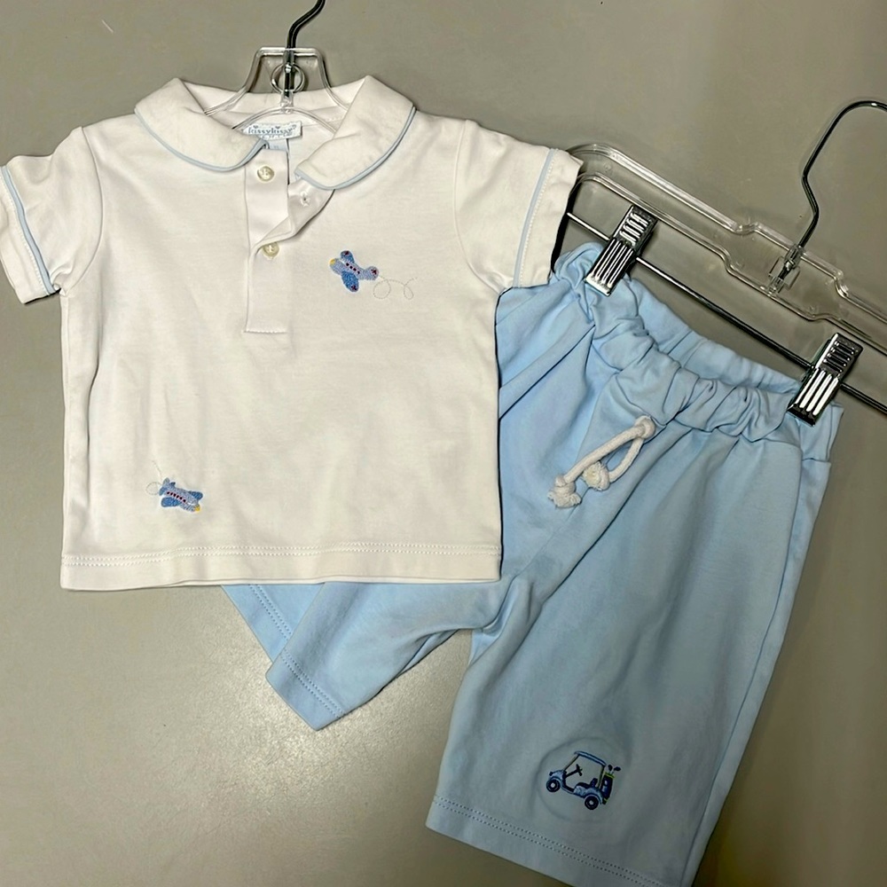 kissy kissy designer 2-pc outfit.